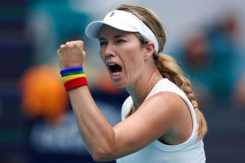 Danielle Collins at the 2024 Miami Open