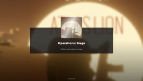 Operations Siege codes (December 2024)