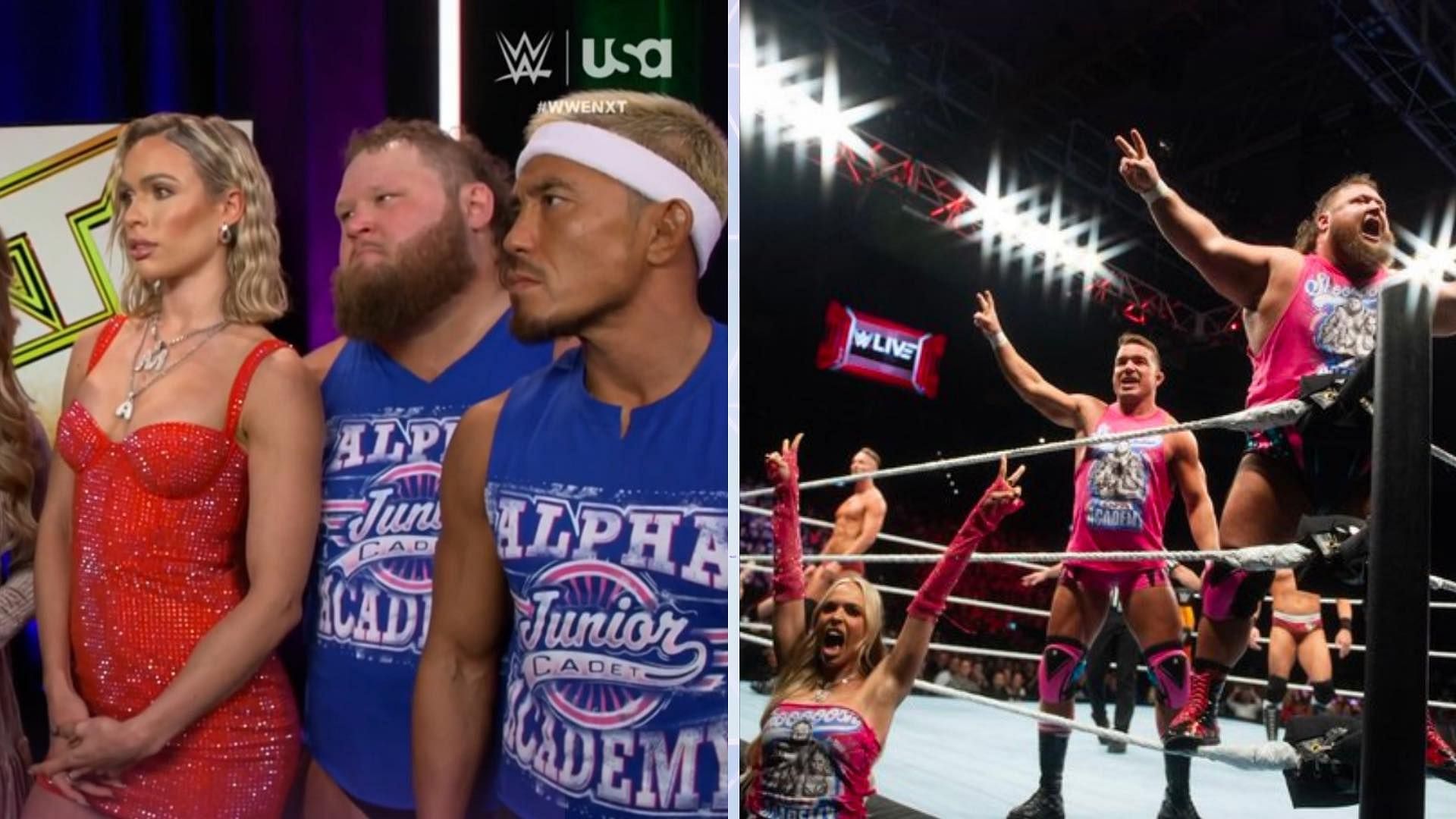 Alpha Academy has returned to WWE NXT television