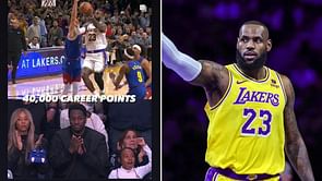 WATCH: Savannah James celebrates LeBron James' newest NBA scoring record, pulls off $60,000 Hermes bag