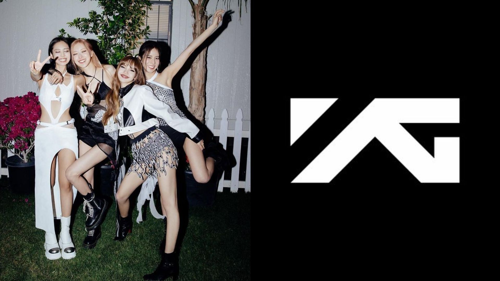 YG Entertainment announces a new team(Images via Twitter/ygent_official and Blackpinkofficial)
