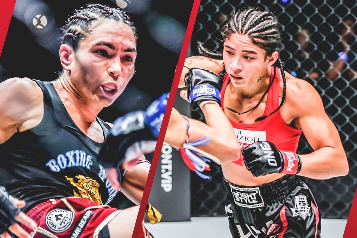 Janet Todd (left) and Allycia Hellen Rodrigues (left) | Image credit: ONE Championship
