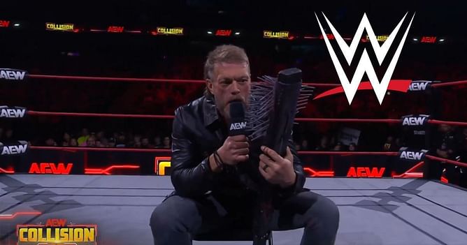 Adam Copeland (fka Edge) subtly mentions WWE Hall of Famer on AEW Collision