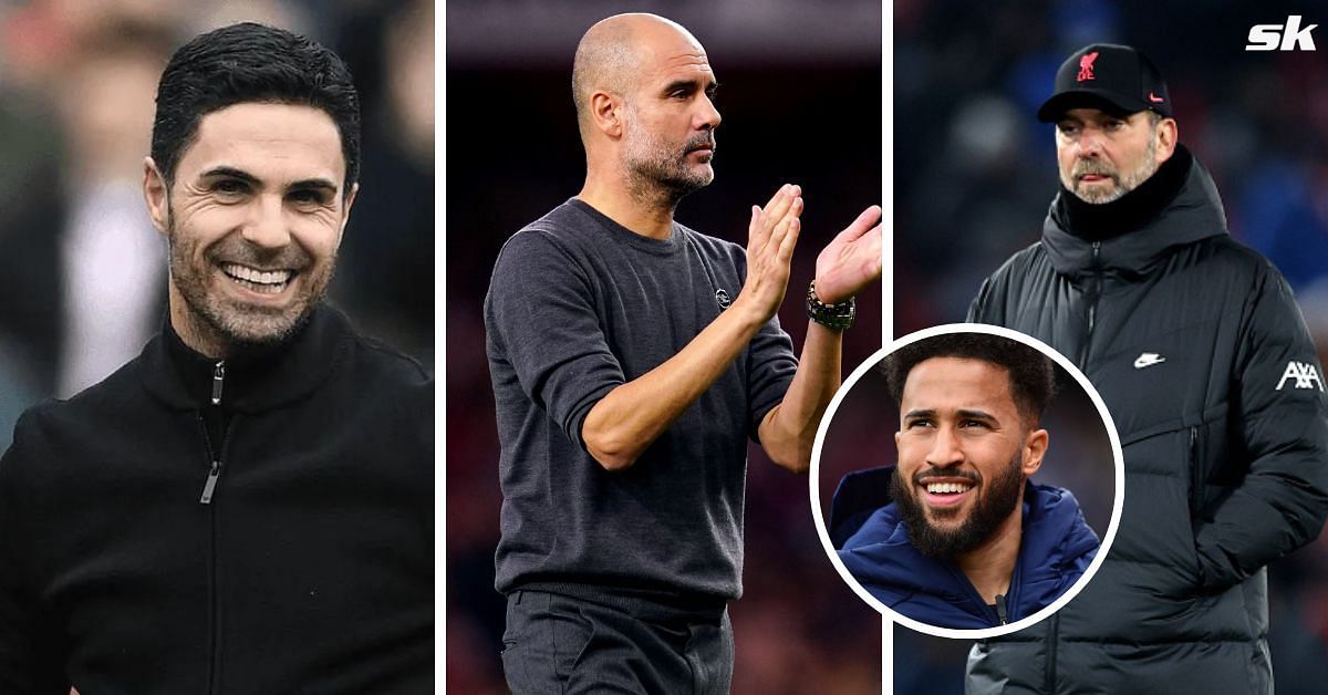 Andros Townsend thinks Jurgen Klopp and Mikel Arteta will fail to beat Pep Guardiola to Premier League glory.