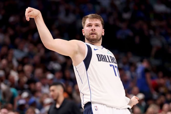 Luka Doncic breaks Mavericks franchise record in close win despite off-shooting game