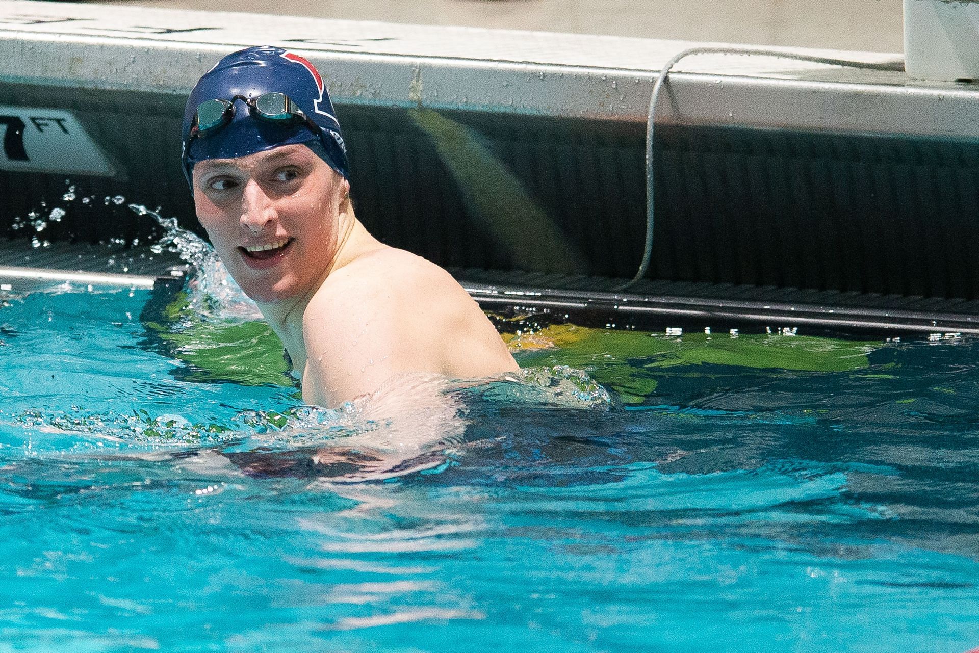 2022 Ivy League Womens Swimming and Diving Championships-Lia Thomas in action