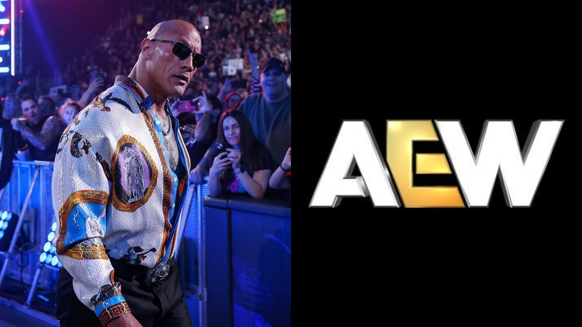 The Rock will be standing alongside the Bloodline heading into WrestleMania XL [Photo courtesy of WWE