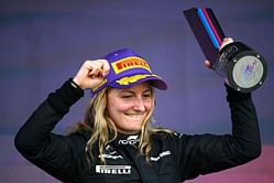 Mercedes junior Doriane Pin wins her maiden F1 Academy race in Saudi Arabia