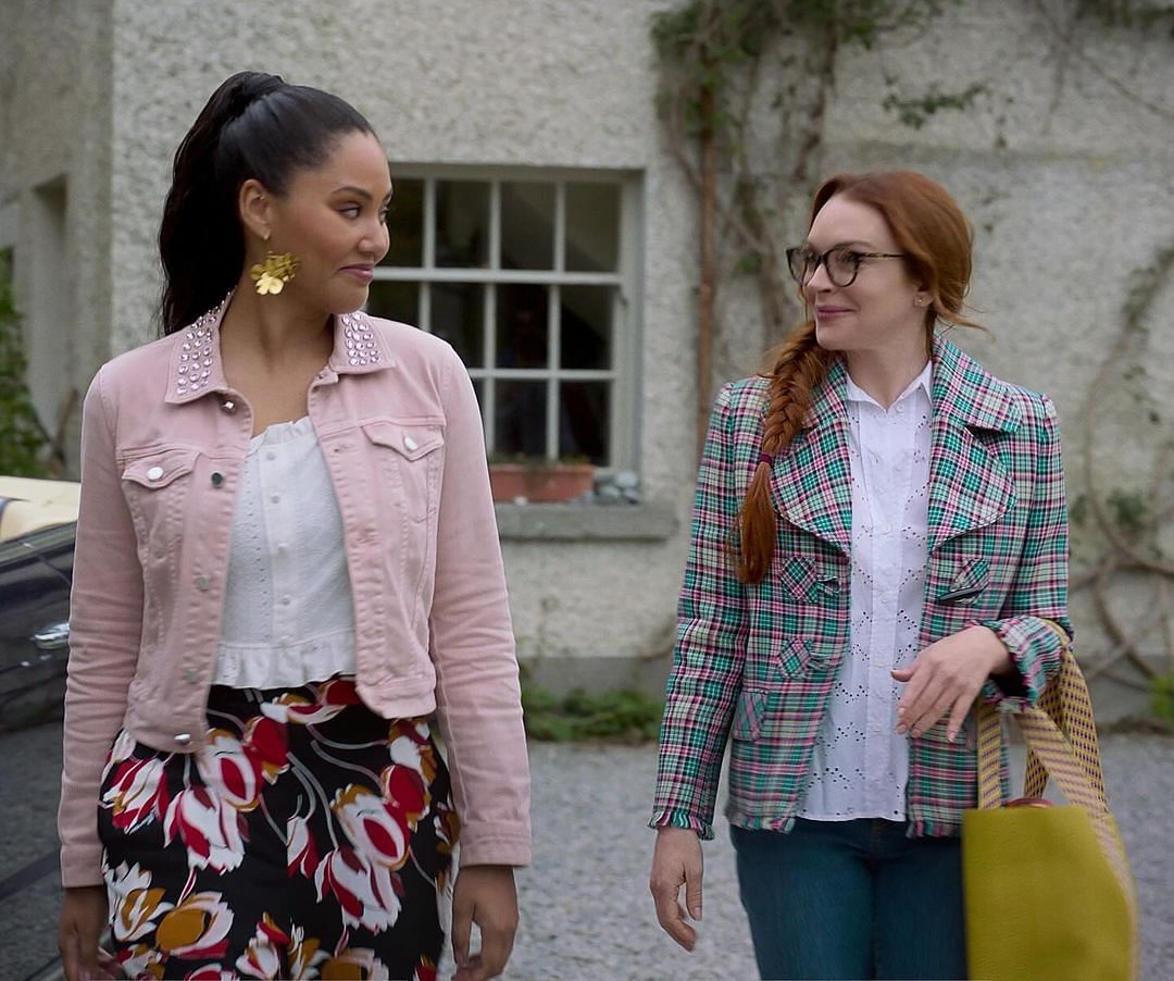 A still from the movie Irish Wish (via Instagram/@ayeshacurry)