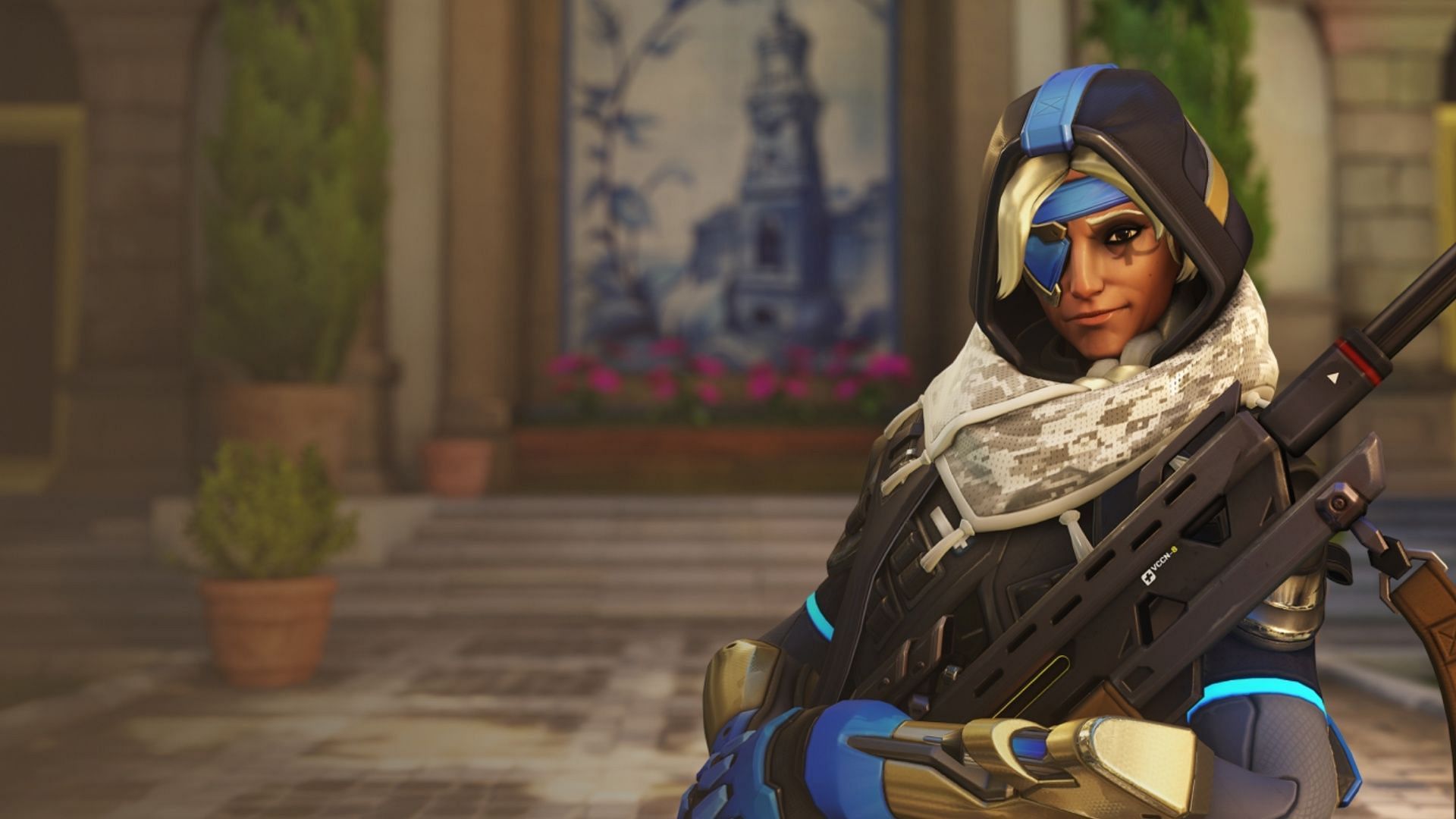 Ana can build her ultimate fast among Supports (Image via Blizzard)