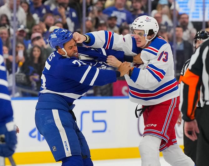 Sheldon Keefe addresses injury and fight concerns following Matt Rempe-Ryan Reaves clash
