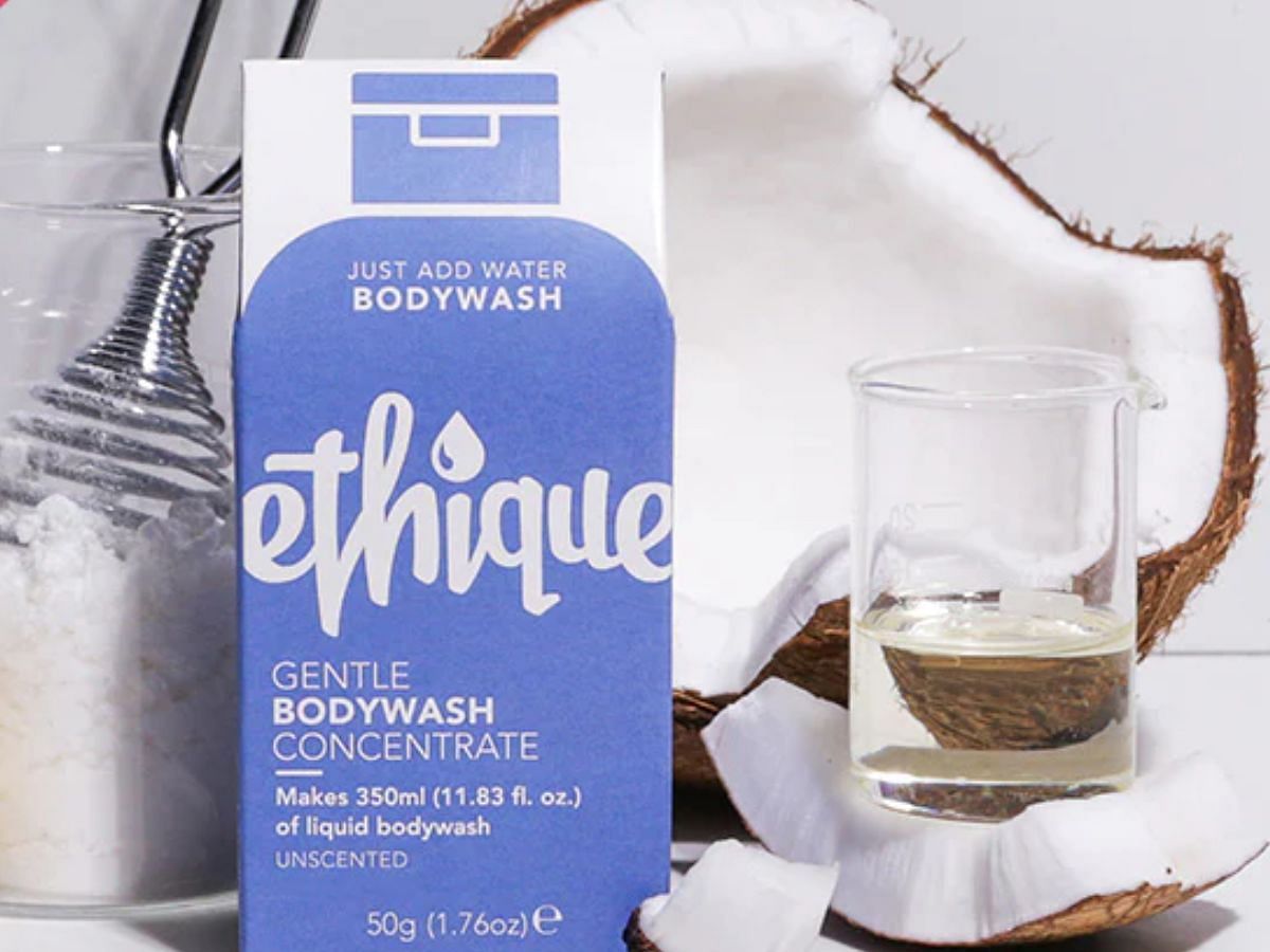 Ethique Gentle and Hydrating Bodywash Concentrates (Image via Amazon)