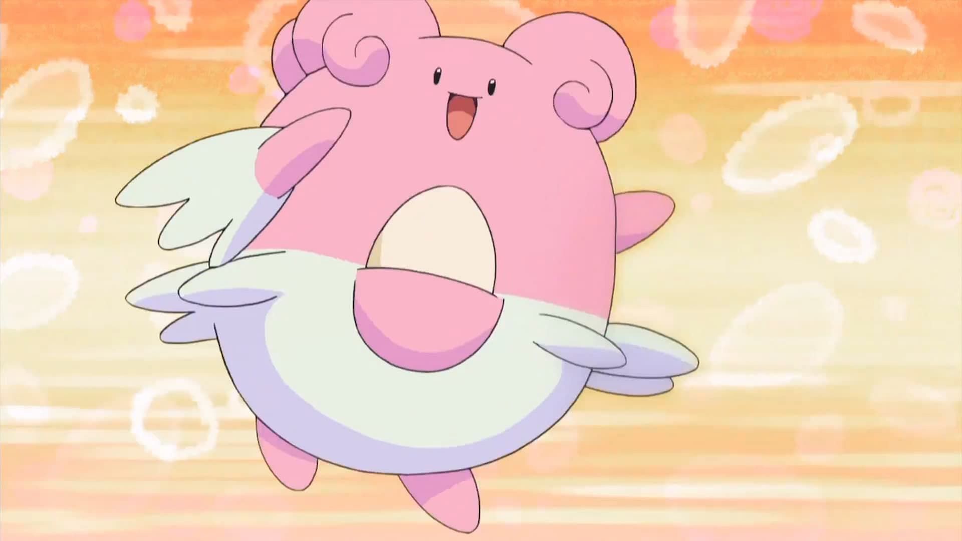 Blissey in the anime (Image via The Pokemon Company)