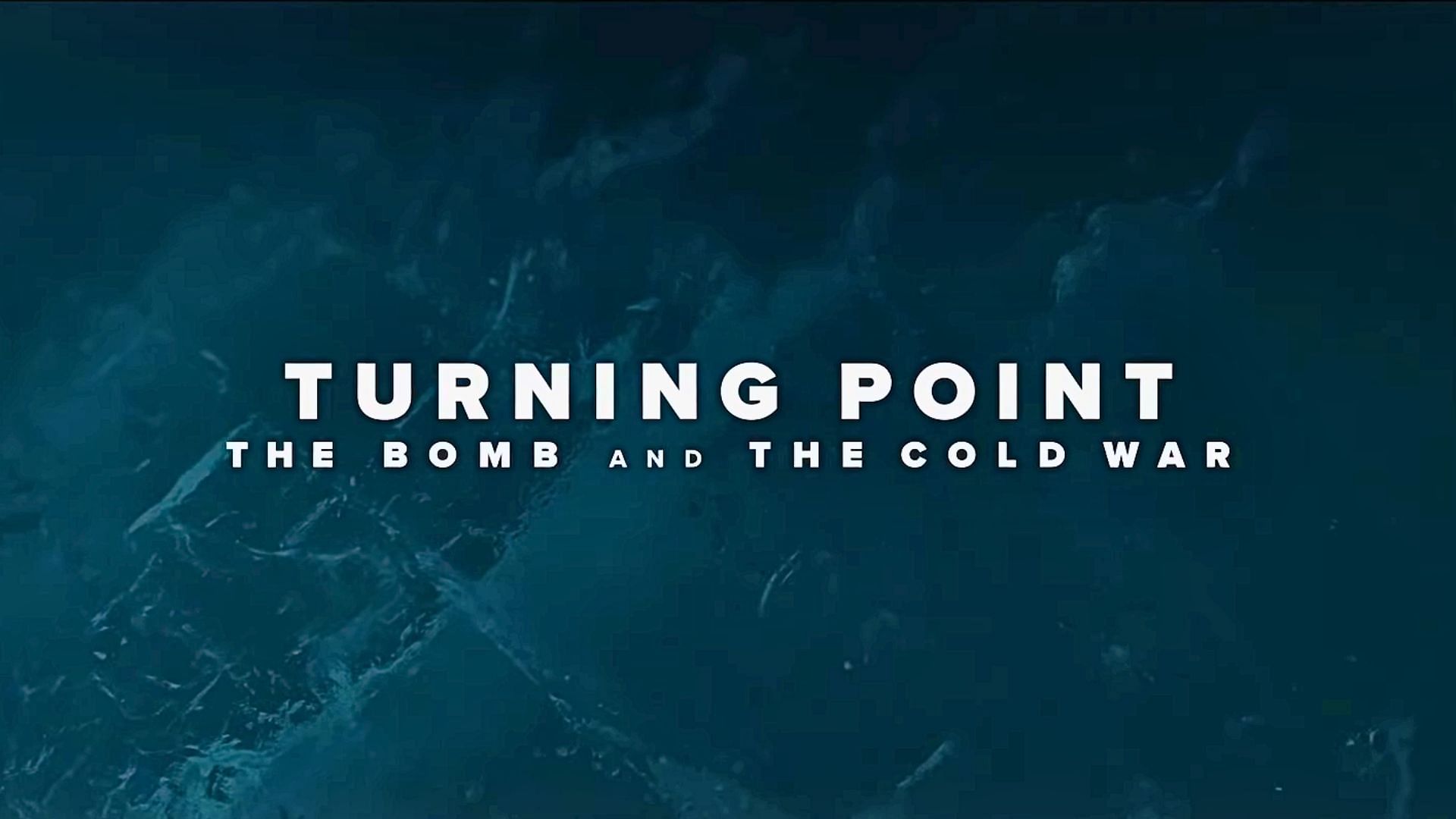Brian Knappenberger directed Turning Point: The Bomb and the Cold War (Image via YouTube/Netflix, 2:28)