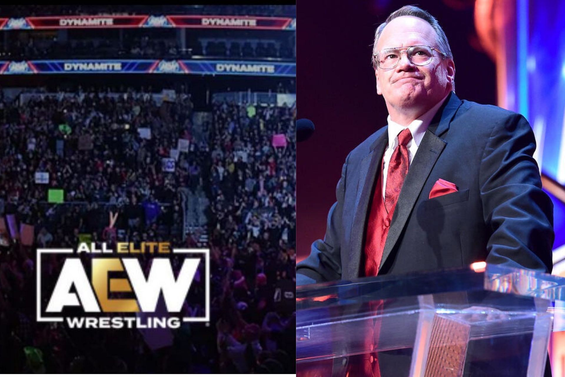 Jim Cornette has slammed a recent AEW spot and the wrestler involved [Image Credit: wwe.com and aew.com]