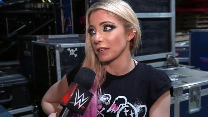 Alexa Bliss sends a three-word message to the WWE Universe during her absence