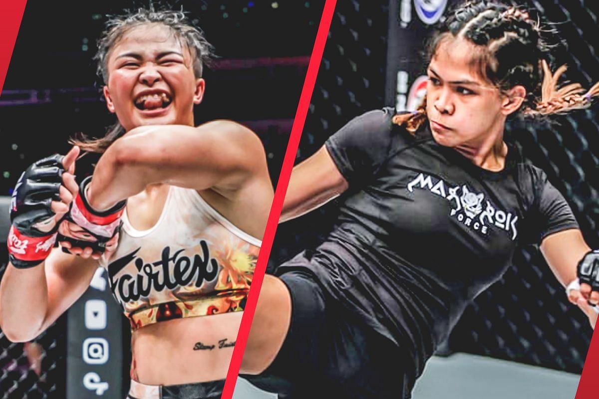 Stamp Fairtex and Denice Zamboanga - Photo by ONE Championship