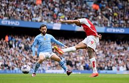 Manchester City 0-0 Arsenal: Gunners' Player Ratings as Gabriel Jesus misfires in uneventful game | Premier League 2023-24