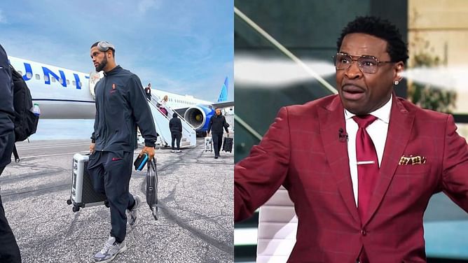 “This may have something to do with dad": 3x SB champ Michael Irvin pins blame on Caleb Williams' father for USC star skipping medical at NFL Combine