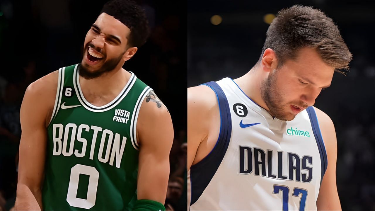 Fans reacted to Jayson Tatum outranking Luka Doncic in NBA MVP race