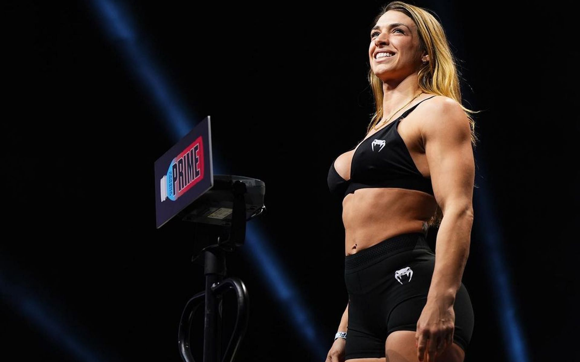 Mackenzie Dern answers after fan encourages her to improve her stand up game