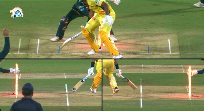 [Watch] Rachin Ravindra gets stumped thanks to Wriddhiman Saha’s brilliant glovework in CSK vs GT IPL 2024 clash
