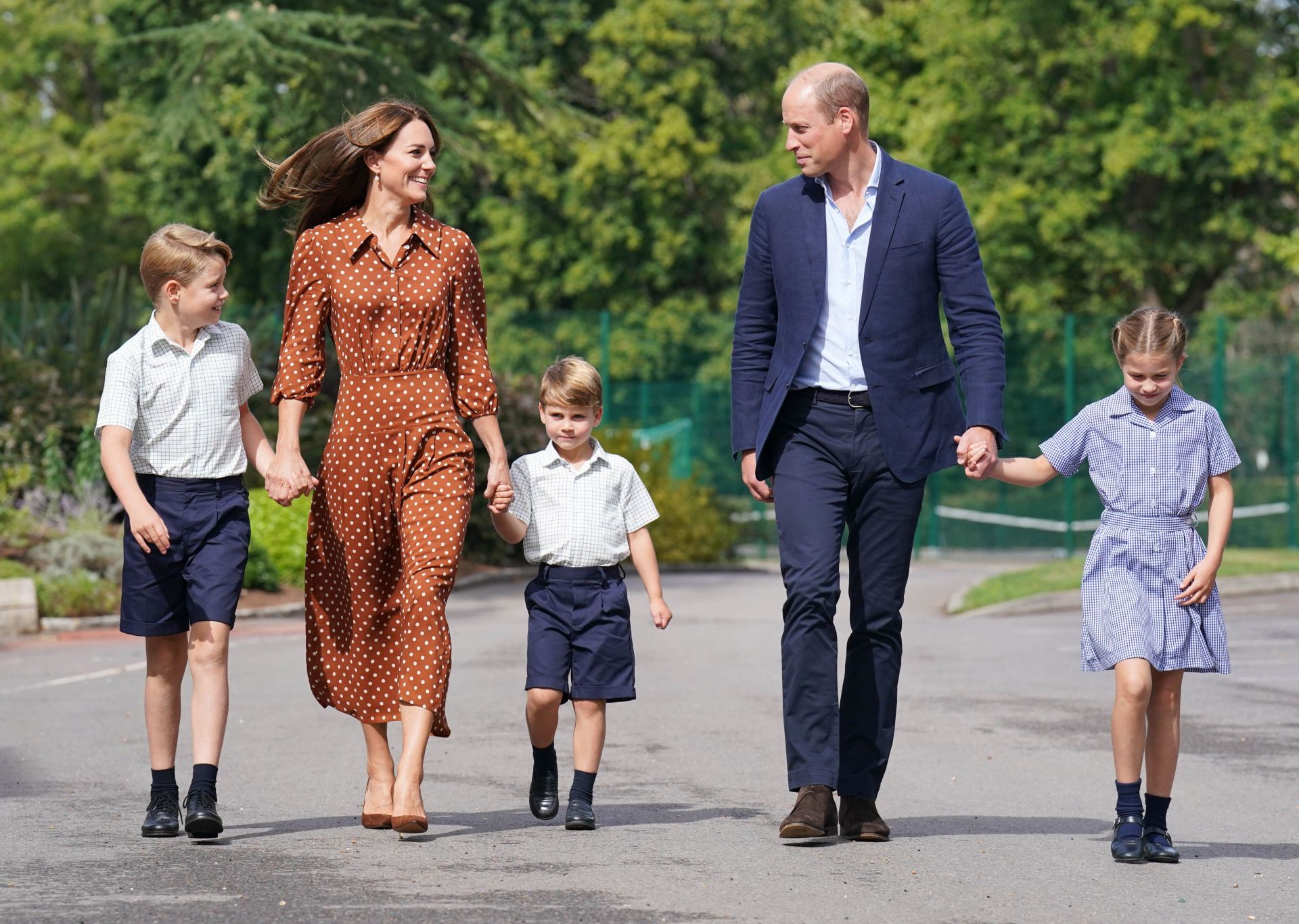 Prince George, Princess Charlotte And Prince Louis Start Lambrook School