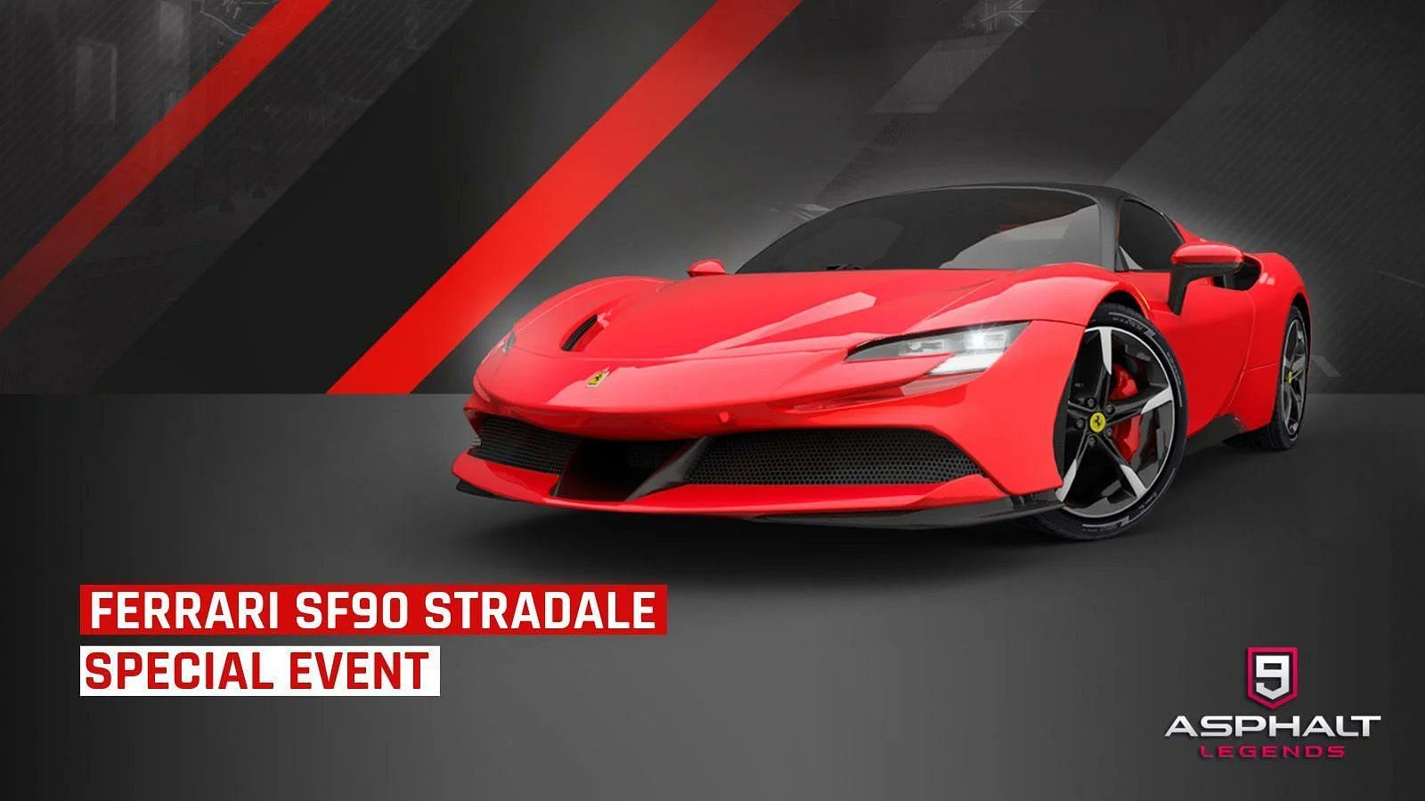 Ferrari Stradale SF90 car (Image via Gameloft)