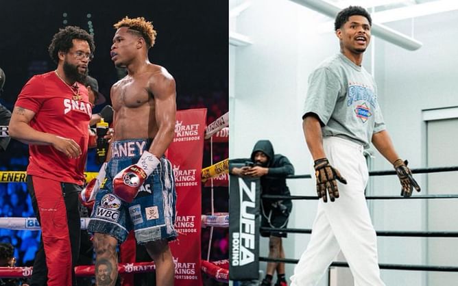 “He ain’t fought nobody” - Devin Haney’s dad dismisses Shakur Stevenson’s offer to replace Ryan Garcia for April 20 bout