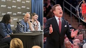 "Dan Hurley is weak": UConn HC's strange dig at Rick Pitino after intense fan moment draws flak from basketball world