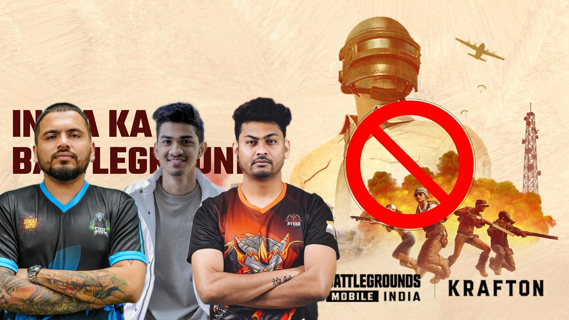 Many Indian gaming influencers reacted to BGMI&rsquo;s ban rumours (Image via Sportskeeda )