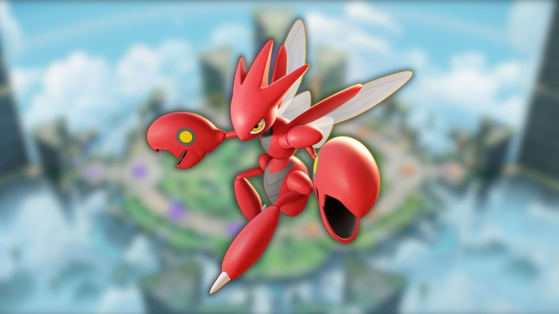 Scizor in Pokemon Unite (image via The Pokemon Company)