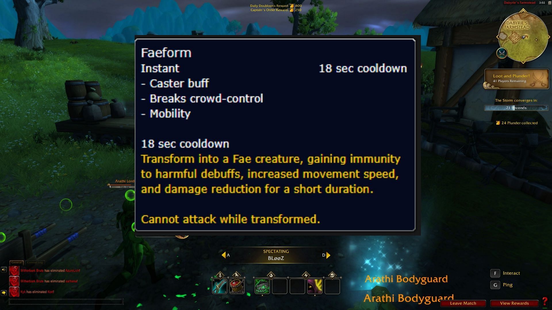 5 best defensive abilities in World of Warcraft: Plunderstorm