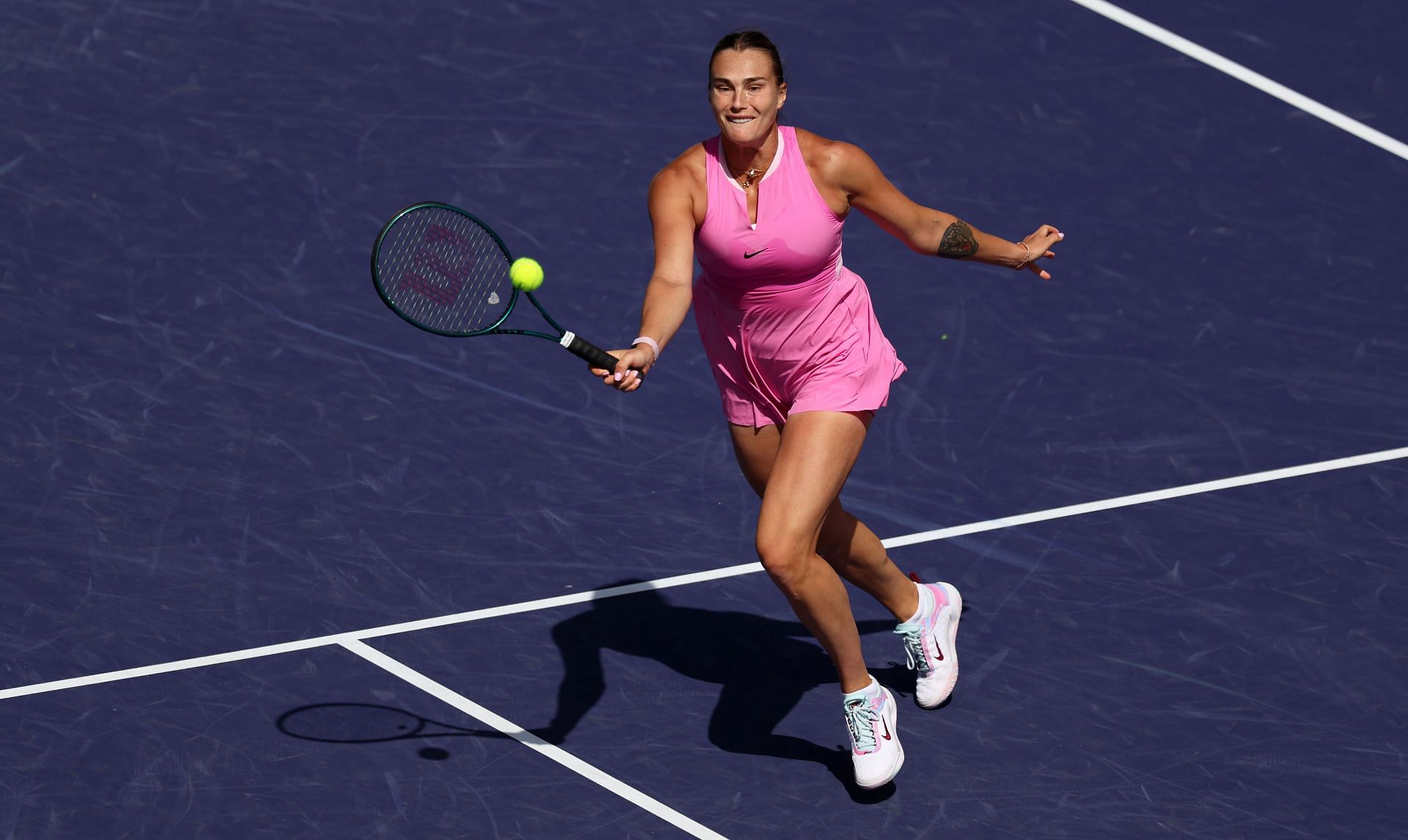 Aryna Sabalenka is the second seed at Indian Wells.