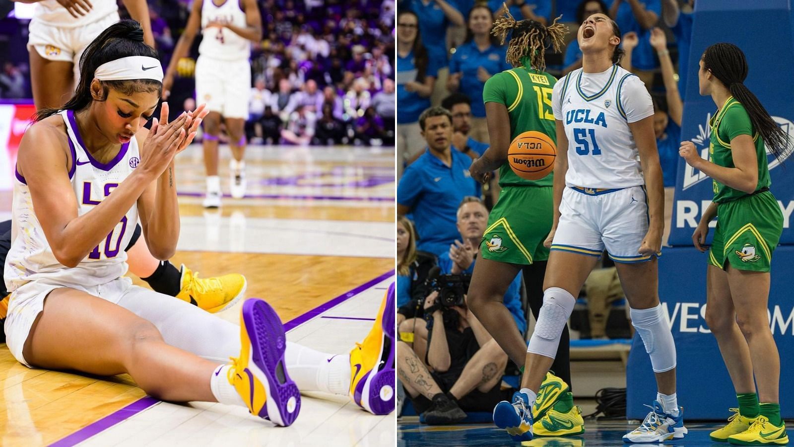 What happened to Angel Reese? $1.8M NIL-valued LSU superstar left with a bloody nose after hit from Lauren Betts
