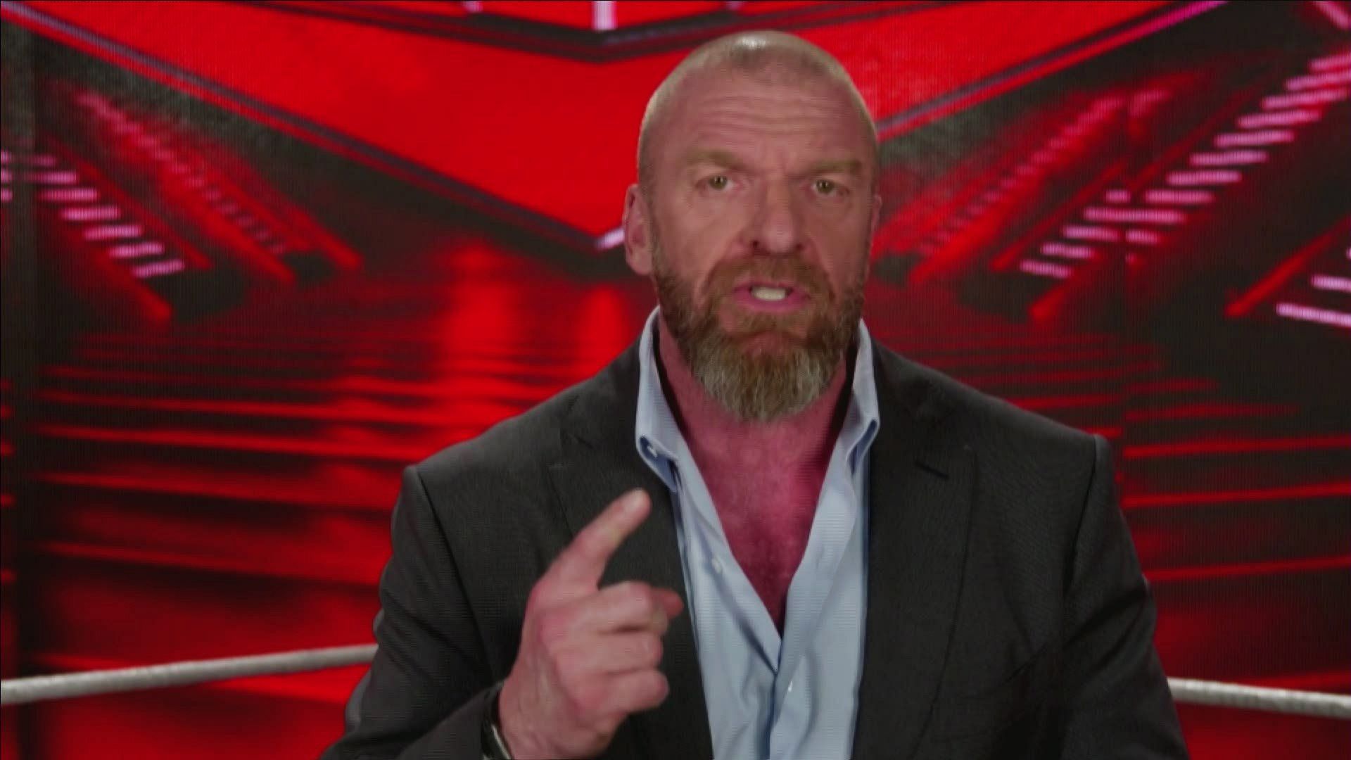 Triple H welcomed a big star to the show