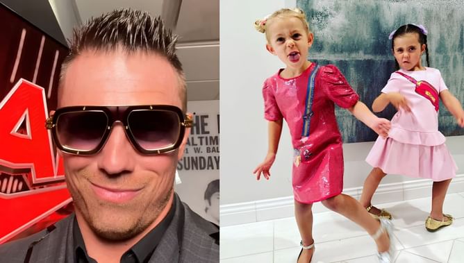 WWE RAW Superstar The Miz pens a touching message for his daughter on her birthday