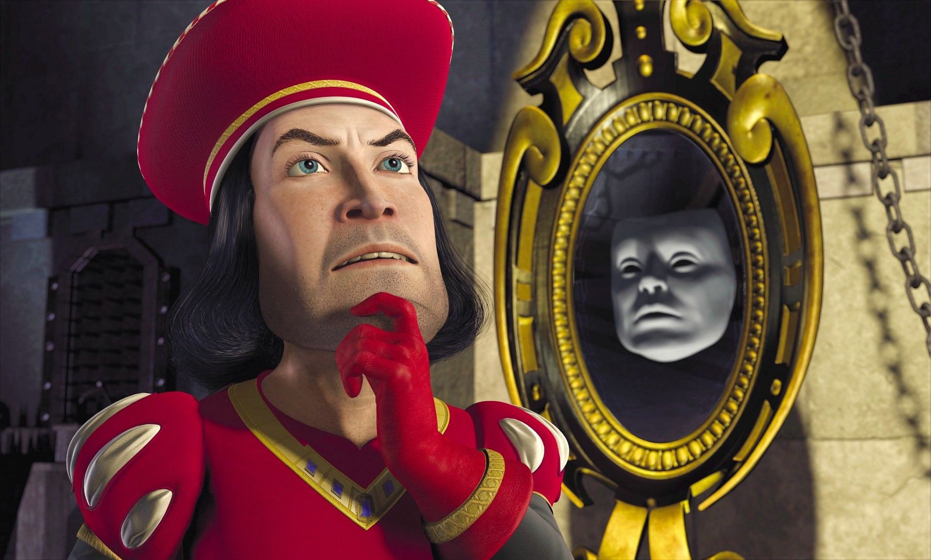 Lord Farquaad in the movie (Image via DreamWorks Animation)
