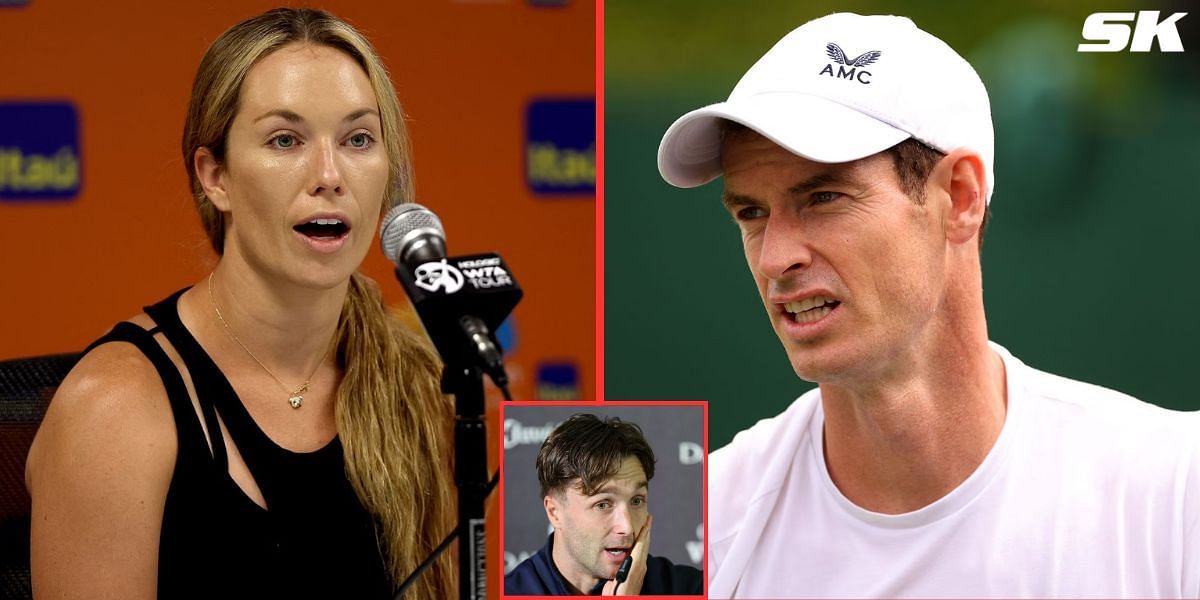 Liam Broady reacted on Collins