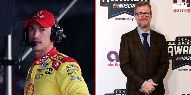 "I got a problem with you"- Joey Logano confronts Dale Earnhardt Jr. for his "salesman" remark in the Netflix docuseries