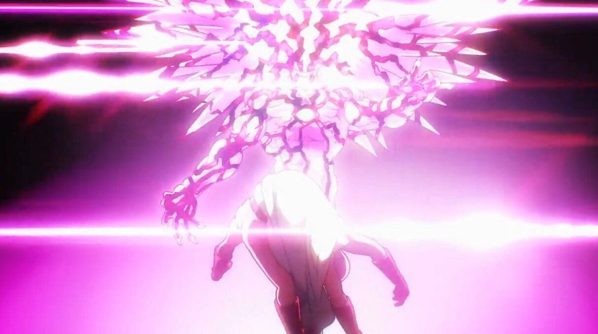 Boros fighting Saitama in the anime (Image via Madhouse).