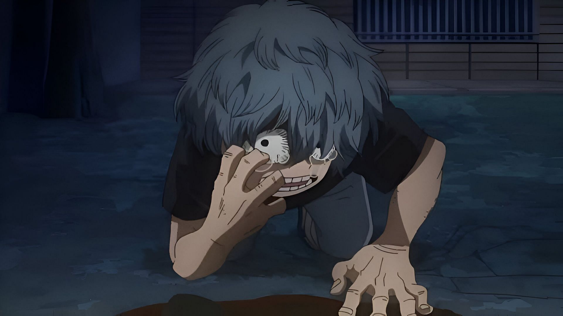 A young Tomura Shigaraki as seen in the anime (Image via Bones)