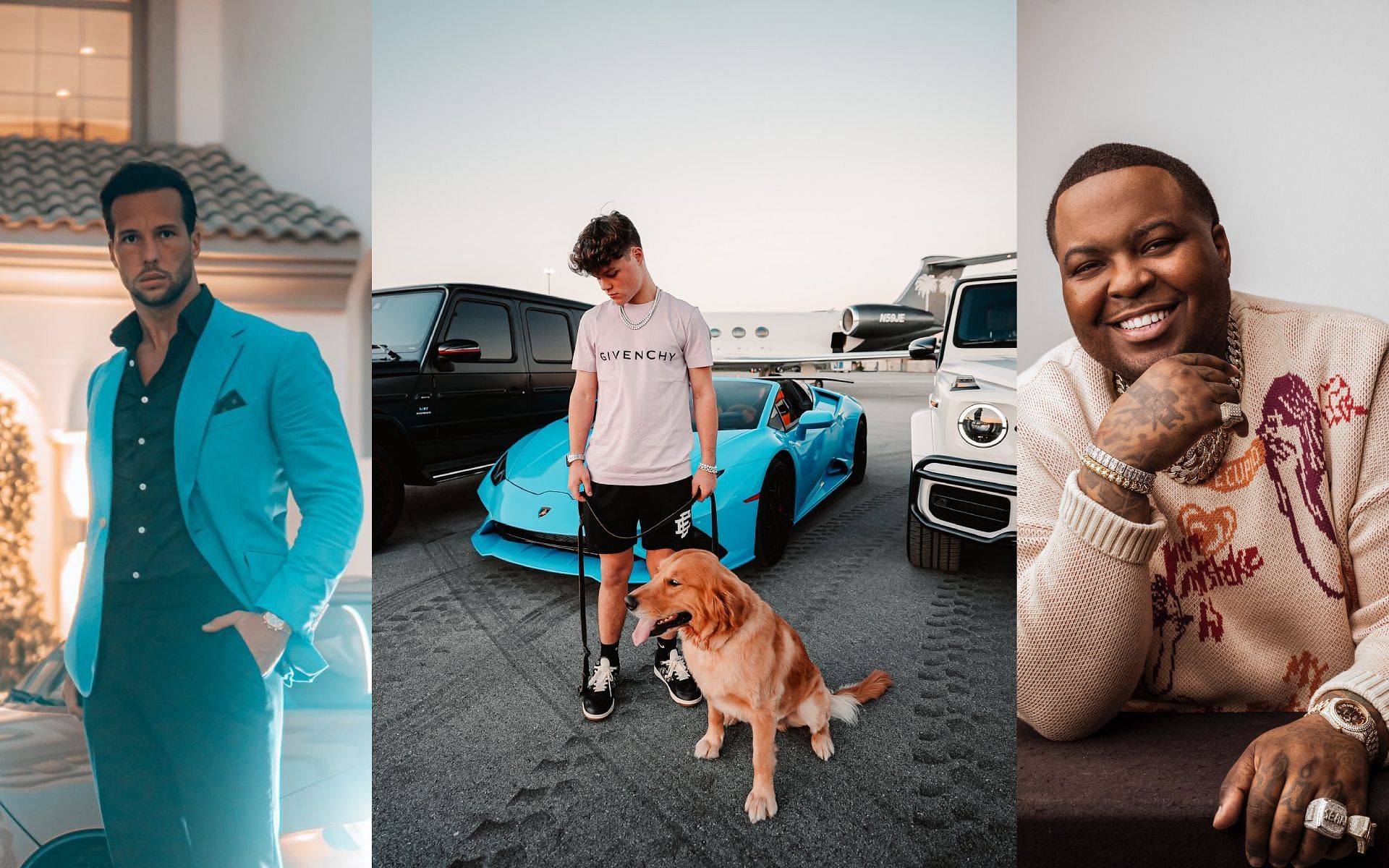 Jack Doherty calls out Tristan Tate amid ongoing feud, rapper Sean Kingston chimes in (Image via @TateTheTalisman, @dohertyjackk, and @SeanKingston/X)