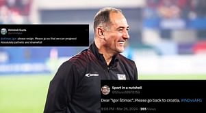 "Please resign!" - Fans erupt in frustration against Igor Stimac after India lose to Afghanistan in FIFA World Cup Qualifier