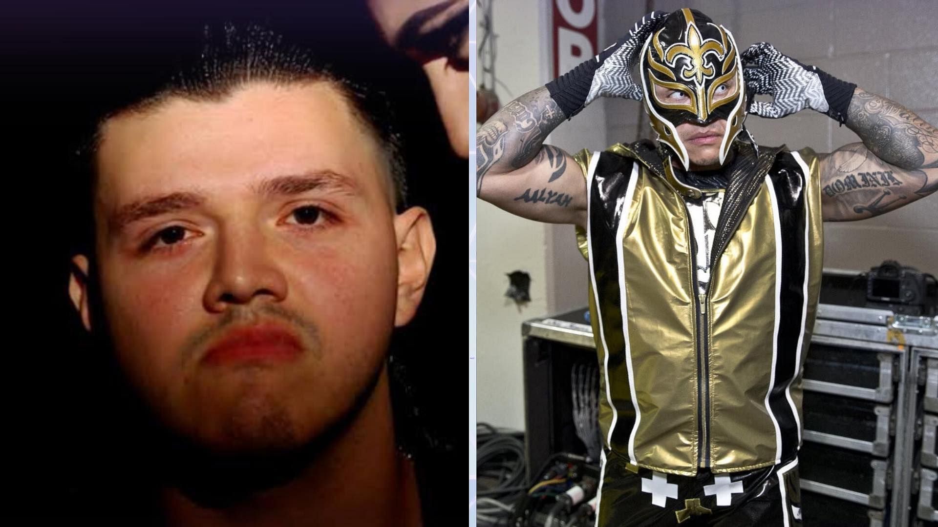 Dominik Mysterio and Rey Mysterio