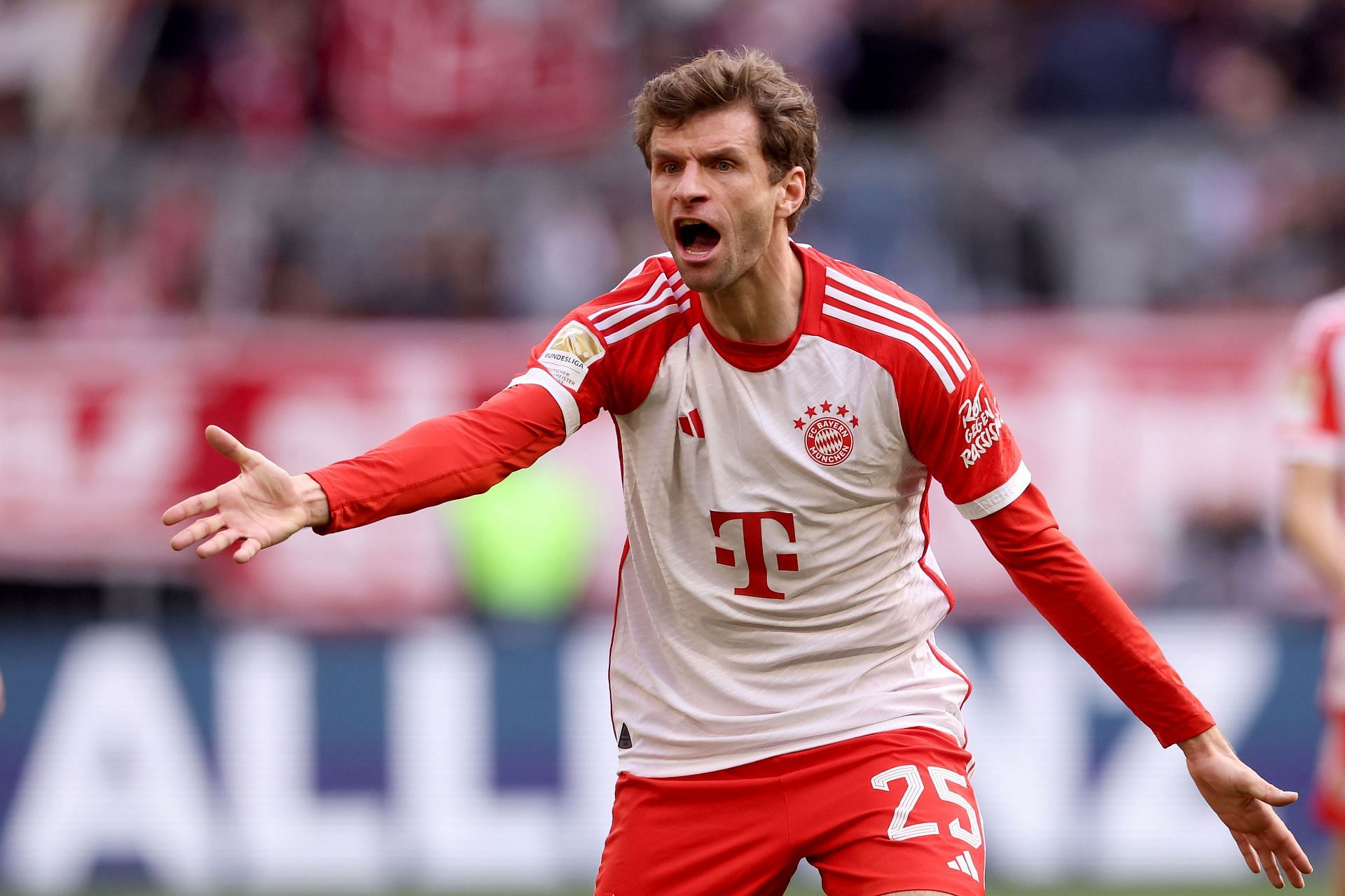 FC Bayern Munich attacker Thomas Muller