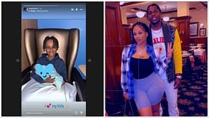 Anthony Edwards' girlfriend Jeanine Robel shares adorable pic of her firstborn with Chief Keef