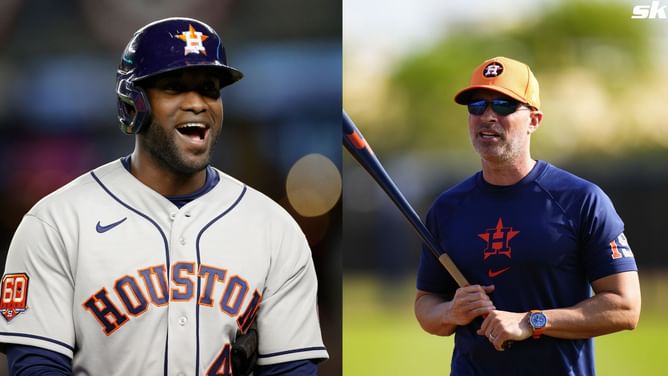 "I thought he was joking" - Astros star Yordan Alvarez admits being caught off guard by manager Joe Espada's tactics