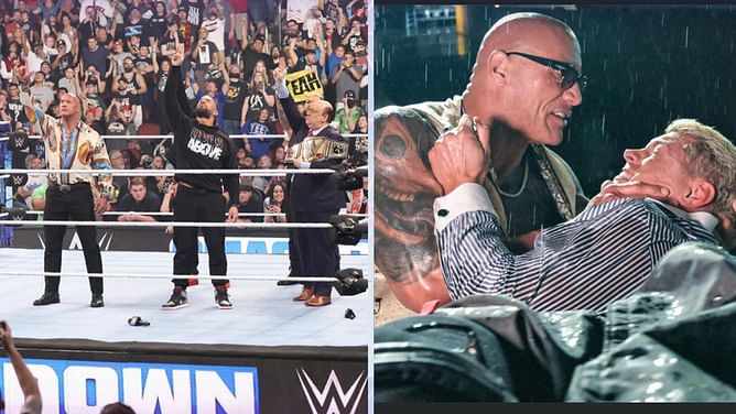 The Bloodline reveals the secret mastermind behind The Rock's attack on Cody Rhodes