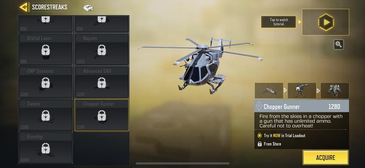 Chopper Gunner (Image via Activision)